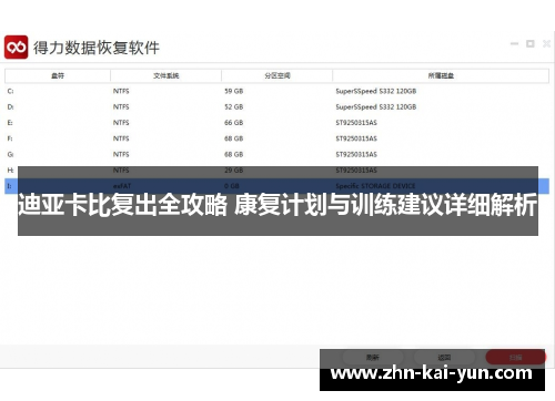 迪亚卡比复出全攻略 康复计划与训练建议详细解析