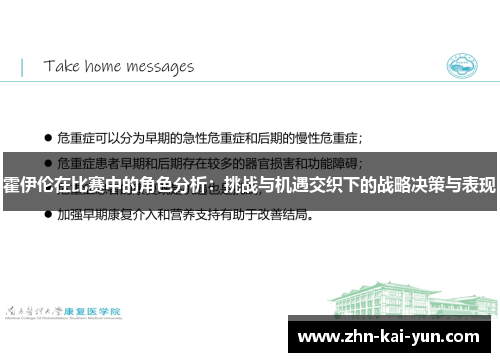 霍伊伦在比赛中的角色分析：挑战与机遇交织下的战略决策与表现